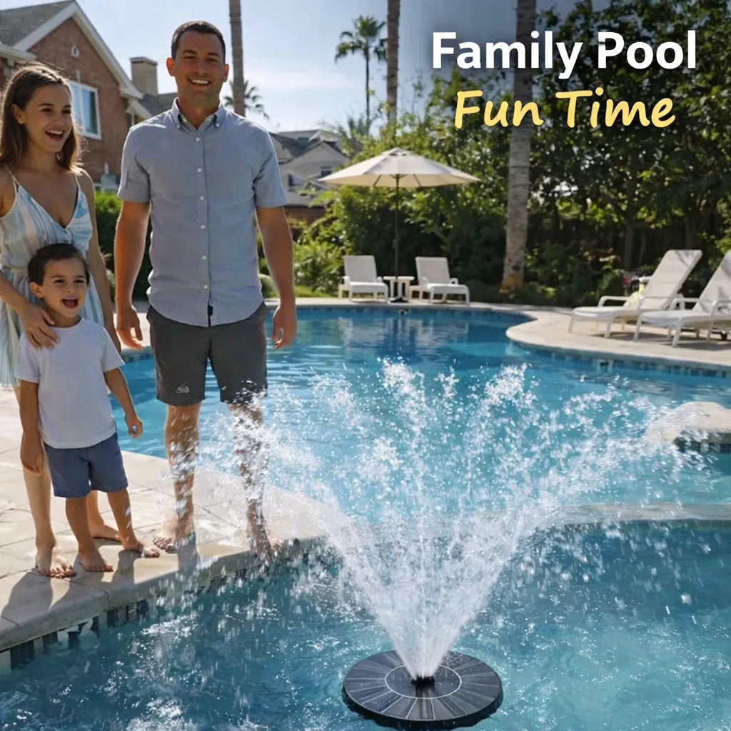 🔥SUMMER SALE BUY 1 GET 1 FREE JUST $24.99 EACH ⛲ Solar Garden Fountain Pump