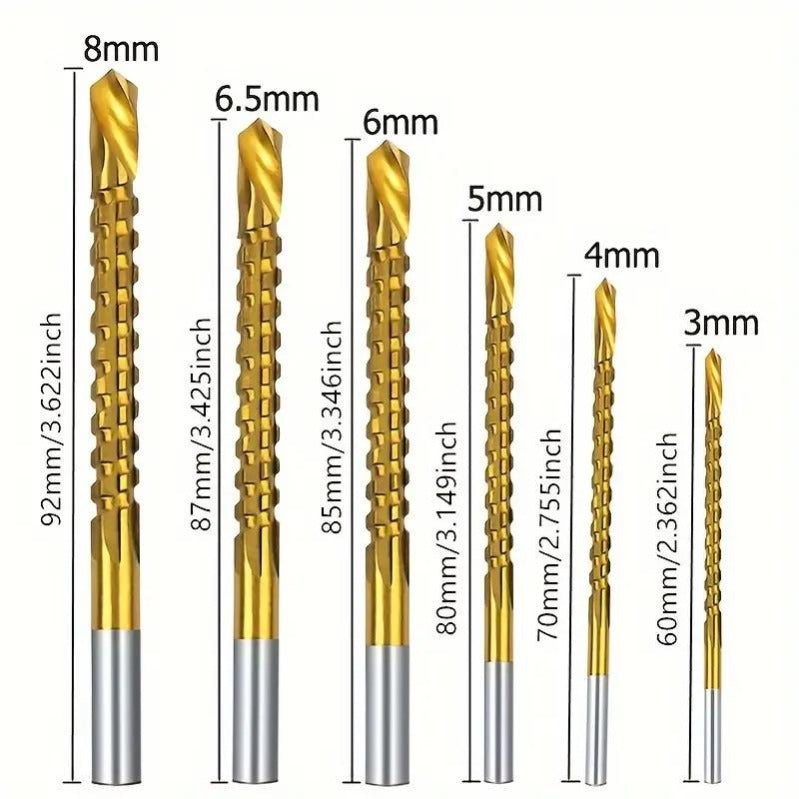 🔥Last Day Buy 1 get 1 free-49% off🔥Titanium-Coated Drill Bit Set🔧