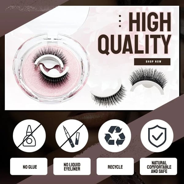 🔥LAST DAY - BUY 1 GET 1 FREE JUST $9.99EACH🔥🎉Reusable Adhesive Eyelashes