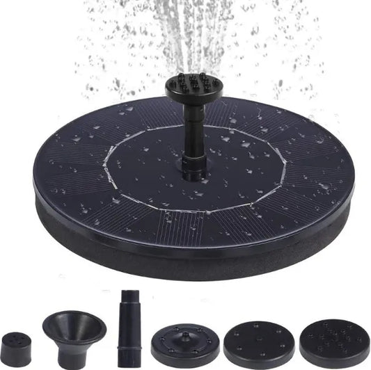 🔥SUMMER SALE BUY 1 GET 1 FREE JUST $24.99 EACH ⛲ Solar Garden Fountain Pump