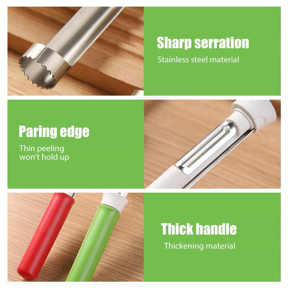 Apple corer peeler details