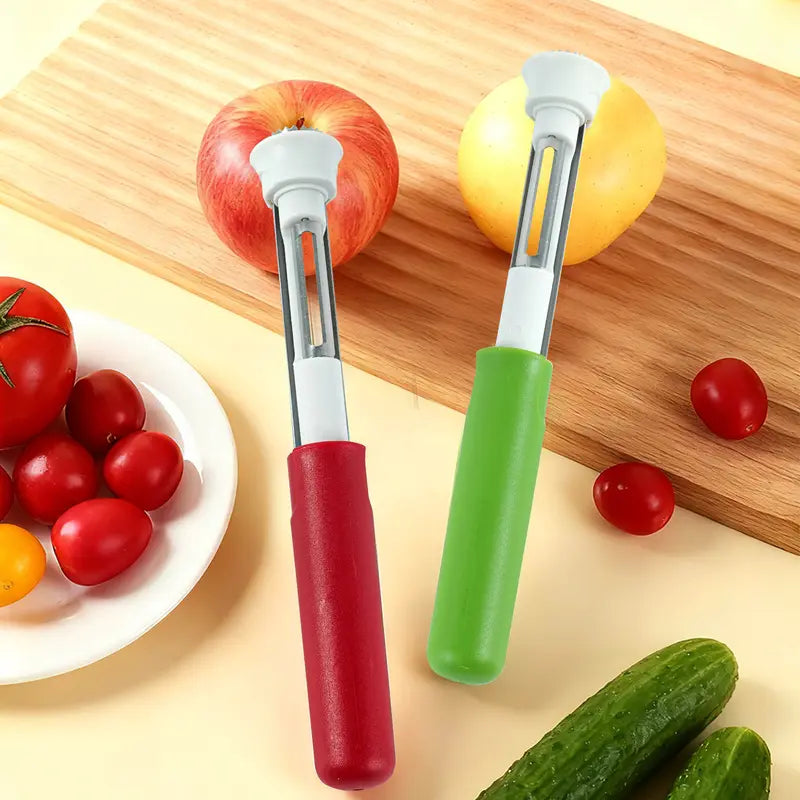 🔥Last Day Buy 1 Get 1 🔥  2-in-1 Stainless Steel Apple Corer and Peeler (Easy to Clean) 🔪 🍎