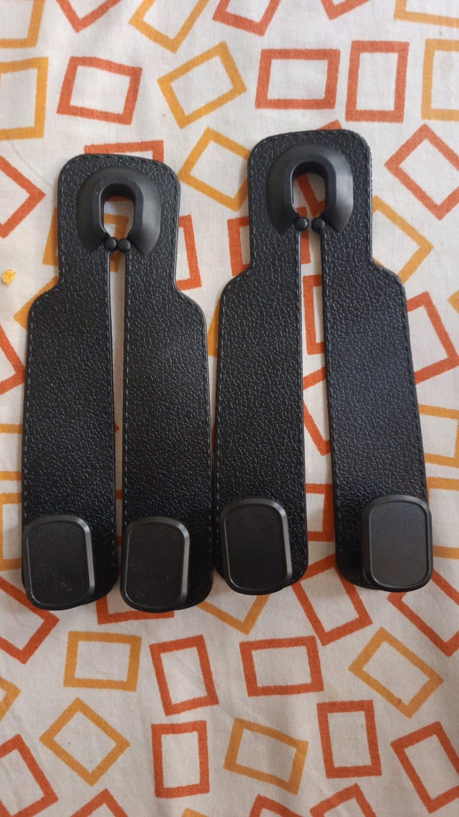 Customer photo of two car seat hooks