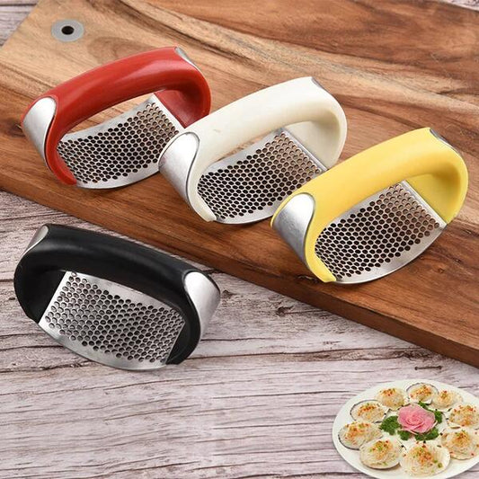 🔥Last Day Buy 1 Get 1 Free AUD$13.99 Each🔥430 Stainless Steel Ring Garlic Press