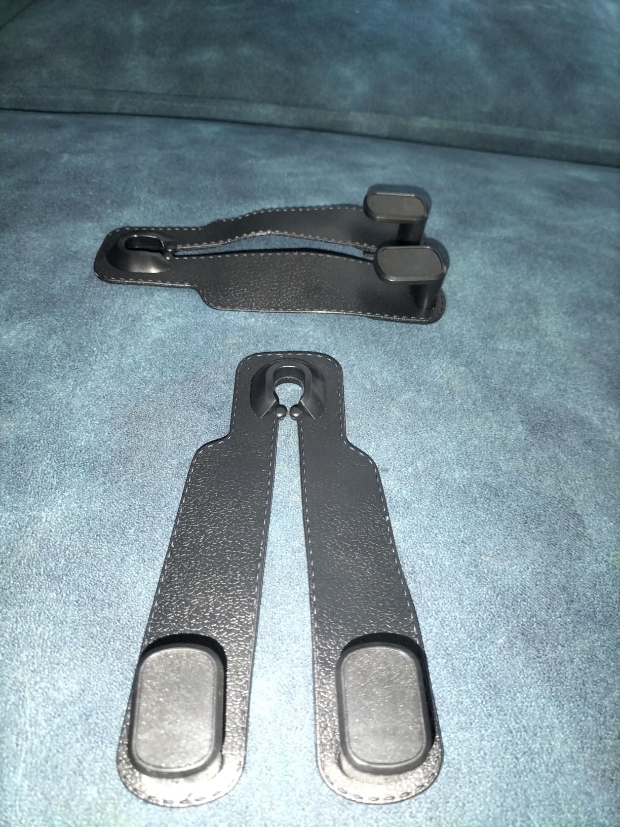 Customer photo of car headrest hook