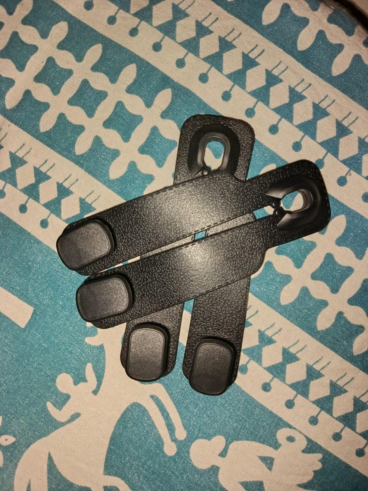 Customer photo of double headrest hooks