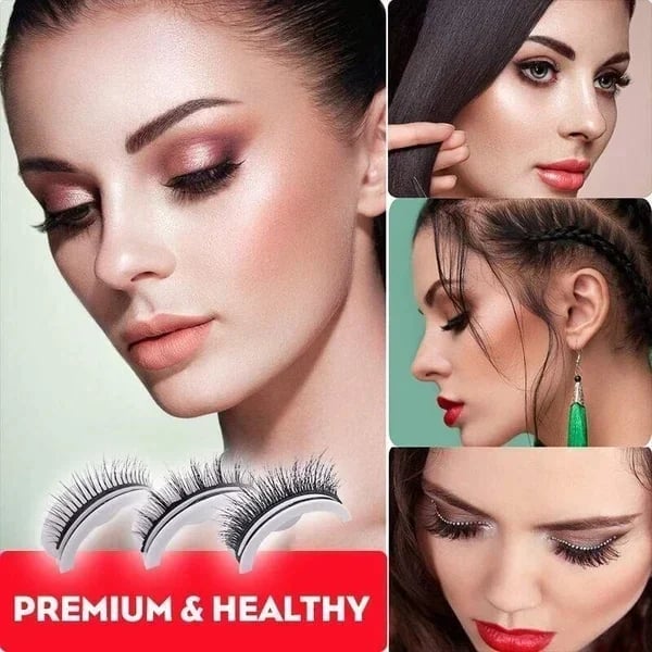 🔥LAST DAY - BUY 1 GET 1 FREE JUST $9.99EACH🔥🎉Reusable Adhesive Eyelashes