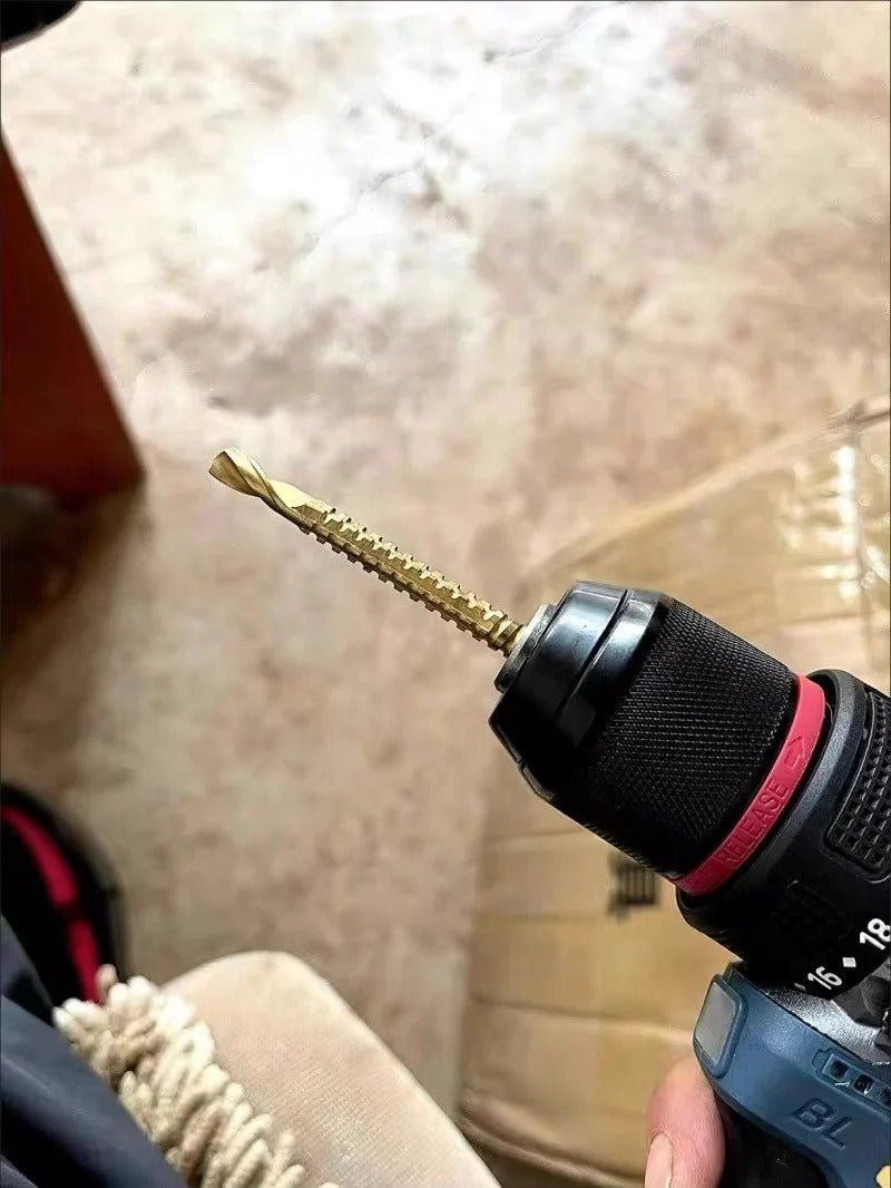 Customer photo of titanium drill bit