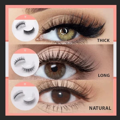 🔥LAST DAY - BUY 1 GET 1 FREE JUST $9.99EACH🔥🎉Reusable Adhesive Eyelashes