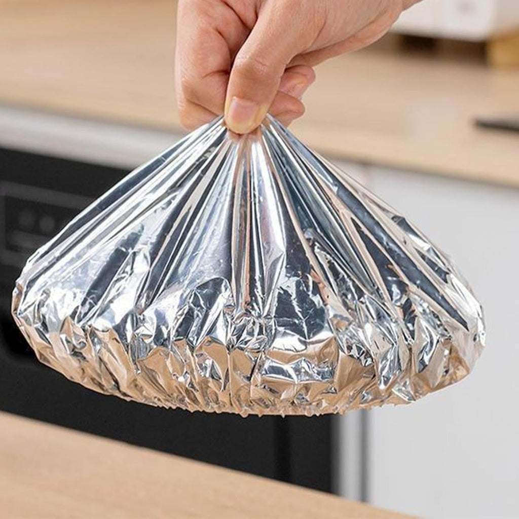 🔥Last Day Buy 1 get 1 free🎁 Reusable Heat-Locking Aluminum Foil Food Cover🍲