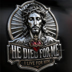🔥Last Day Buy 1 Get 1 🔥Jesus “He Died For Me” Commemorative Pin💝