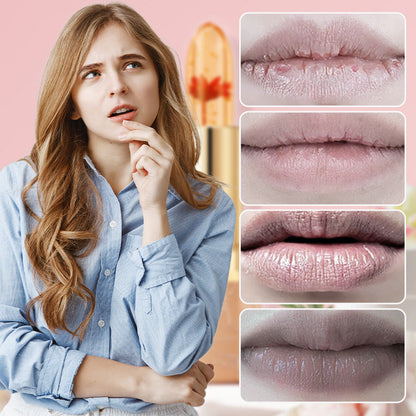🔥LAST DAY - BUY 1 GET 1 FREE JUST $10.99 EACH👄Crystal Flower Temperature Color Change Jelly Lipstick