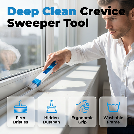 🔥Last Day Buy 1 Get 2 🔥2-in-1 Window Frame Groove Cleaning Brush